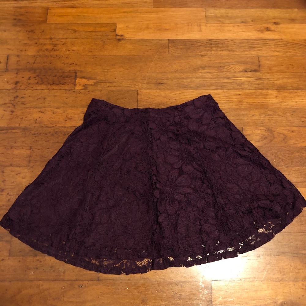 High waisted skirt